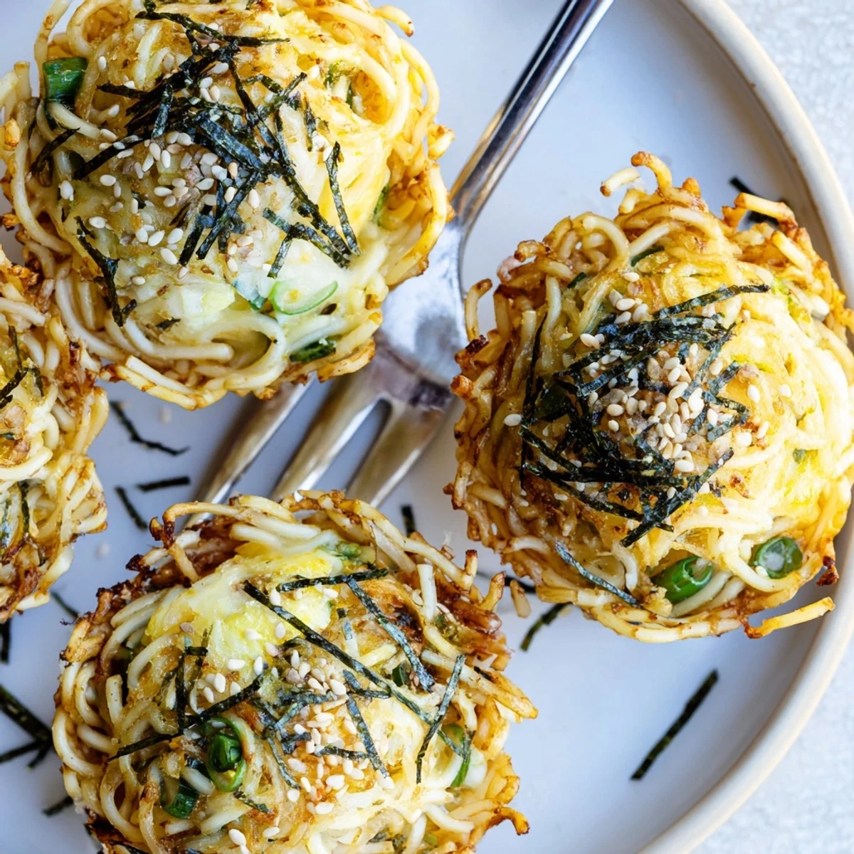 Japanese Ramen Egg Muffins