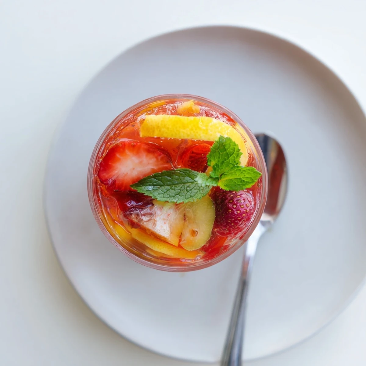 Refreshing kombucha-style home-brew mocktails with fresh berries and mint for summer.  