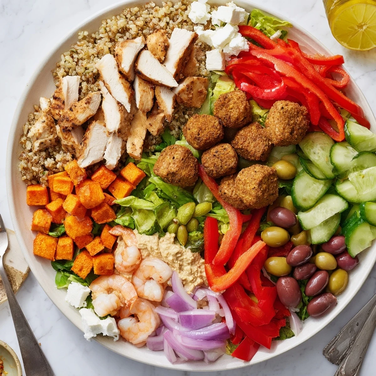 Interactive Plated Meals Boards Bowls