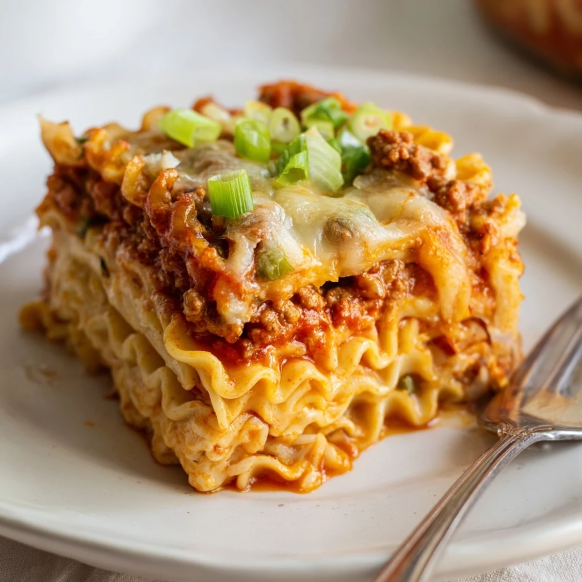 Explore the bold flavors of Spicy Ramen Lasagna, a fusion dish delightfully baked.
