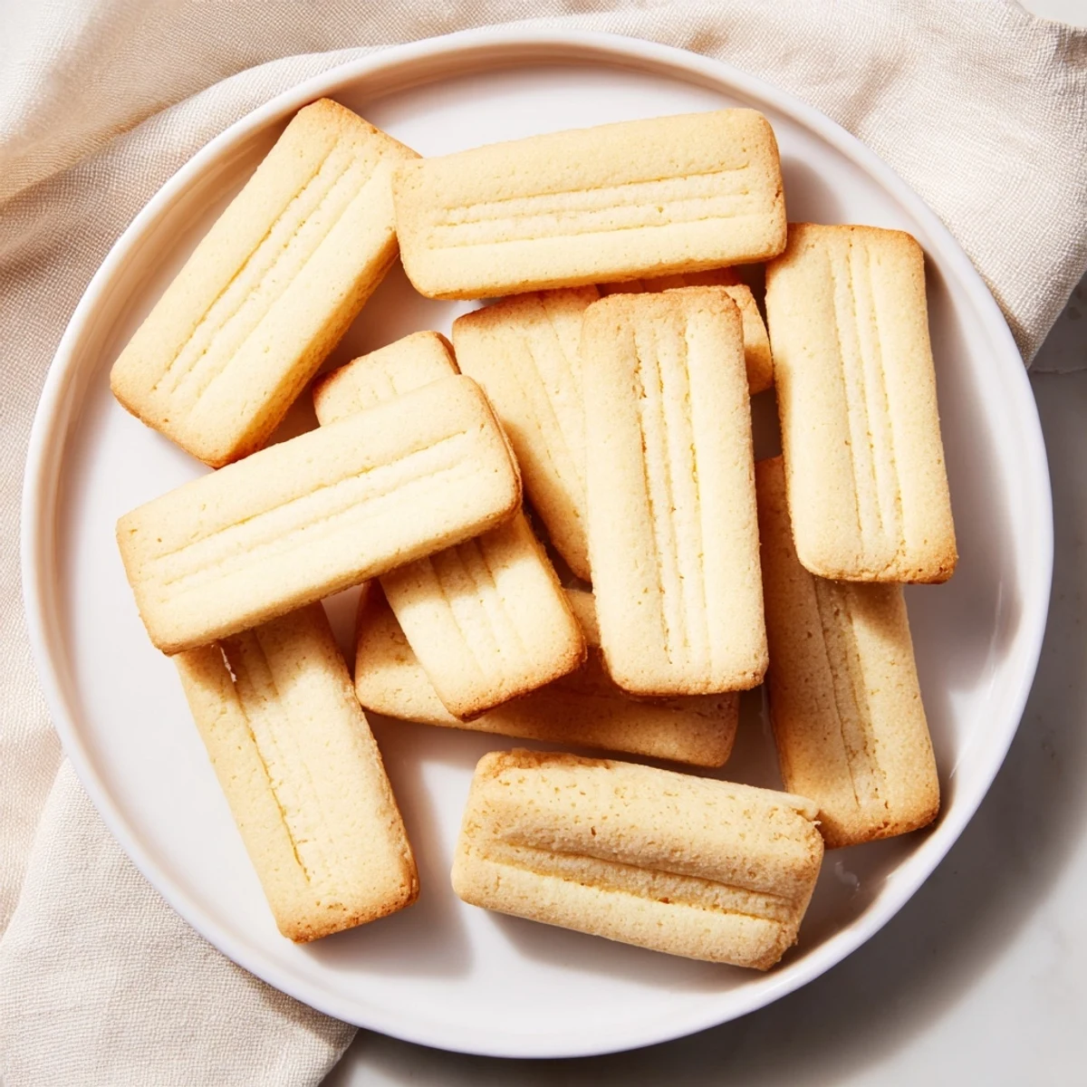Buttery texture and delightful flavor showcased in this batch of delicious Classic shortbread cookies.