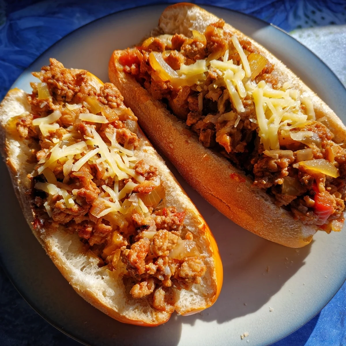 Sloppy Joe Stuffed Peppers