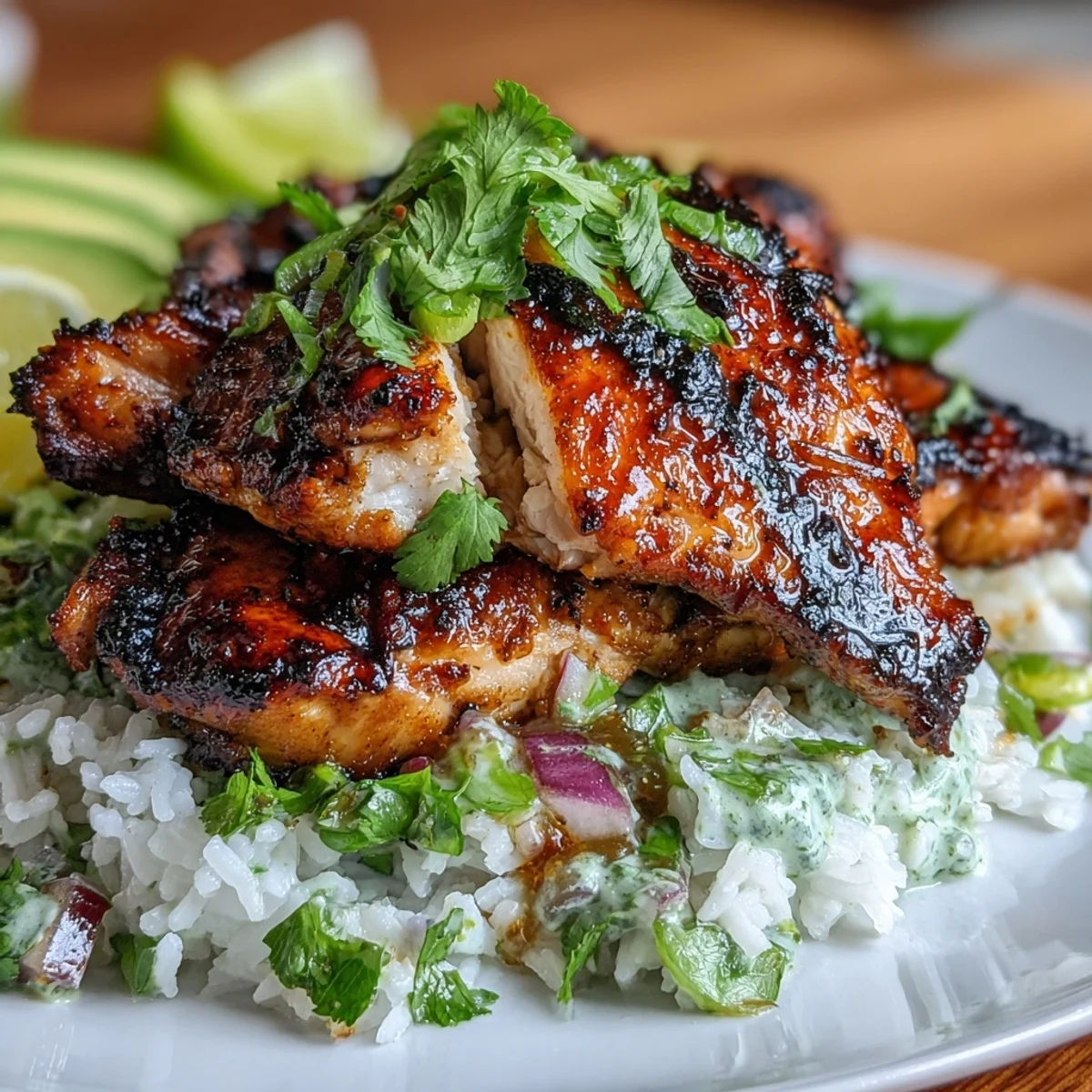 Tangy Honey Lime Chicken Avocado