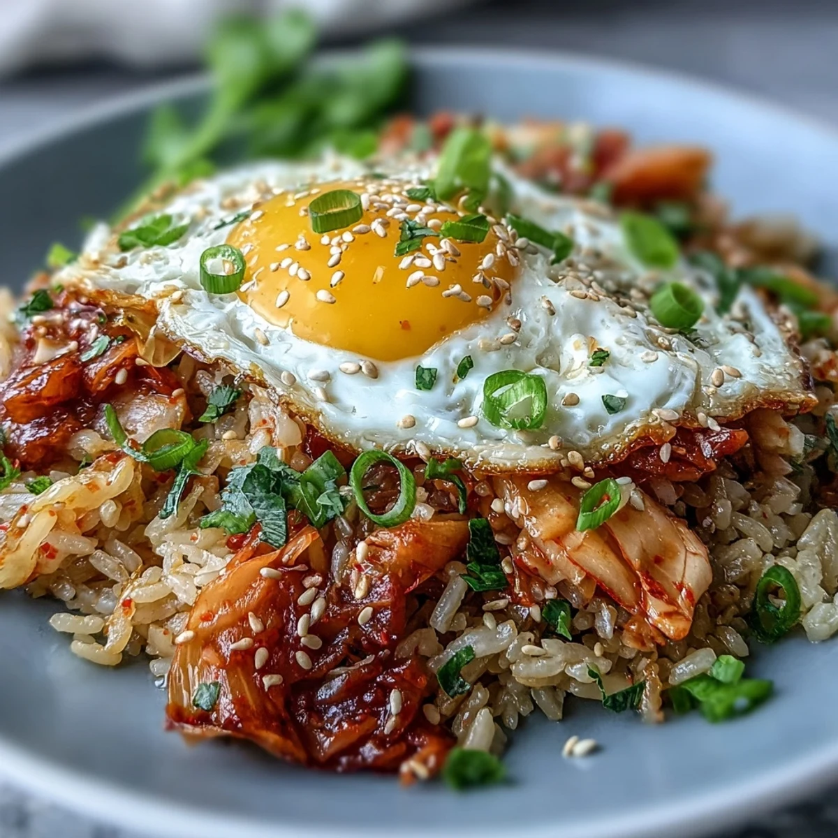 Kimchi Cabbage Fried Rice