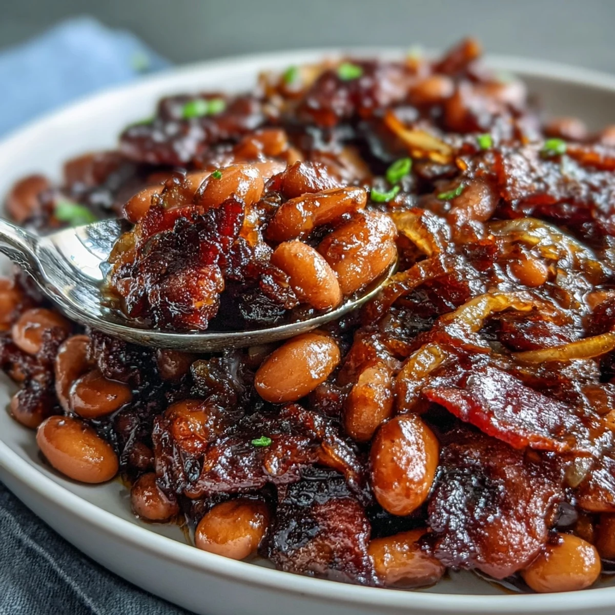 Juneteenth BBQ Beans with Bacon