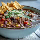 Hearty Taco Flavored Soup