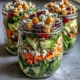 Healthy Summer Mason Jar Salads
