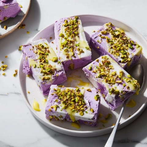 Ube Pistachio Ice Cream Bars #73