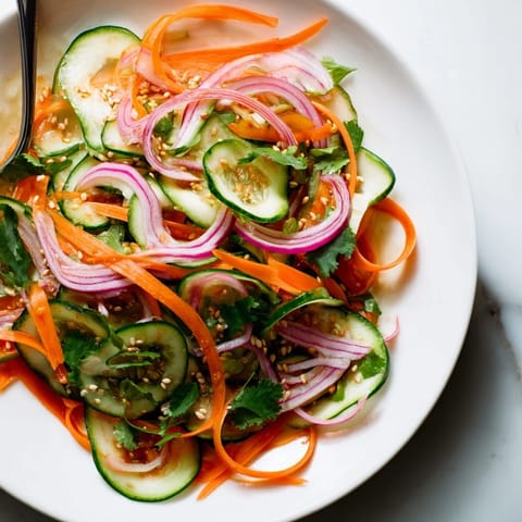 Cucumber Salad Asian Sesame