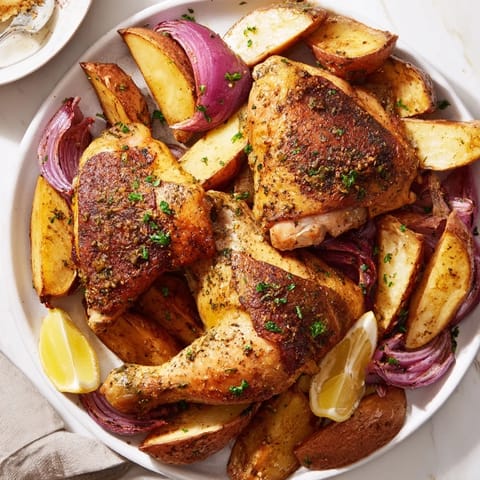 Greek Lemon Chicken Potatoes