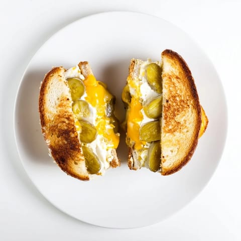 Gooey Pickle Grilled Cheese