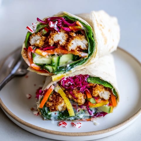 Candy Cane Crunch Chicken Veggie