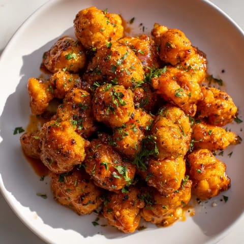Sriracha Buffalo Cauliflower Bites