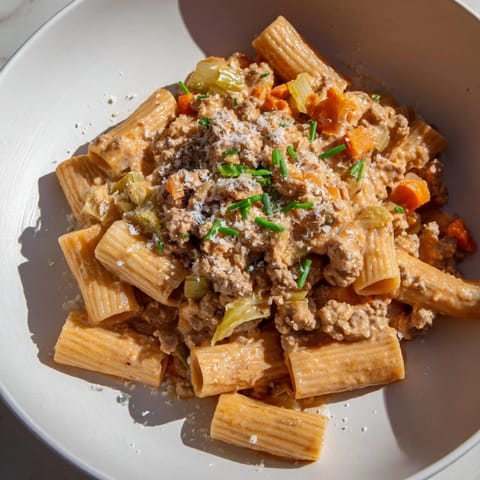 Chaos Cooking Kimchi Ragu Pasta