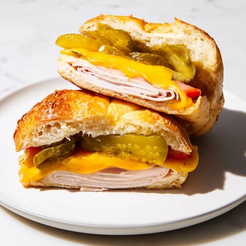 Pickle Bread Sandwich Delight