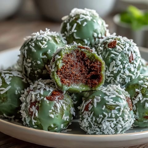 Wholesome no-bake Matcha Coconut Energy Balls with Oats - packed with rolled oats, matcha, and coconut, perfect for healthy snacking.