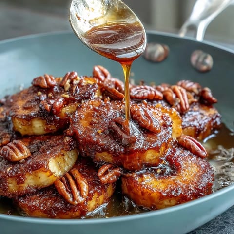 Soul Food Candied Yams Skillet with Brown Sugar, a Southern classic, features tender yams glazed in buttery brown sugar syrup and caramelized in a skillet.