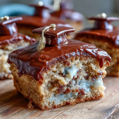Elegant high school graduation cake with vanilla sponge, gold foil accents, and diploma topper on a festive dessert table.