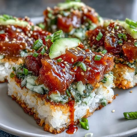 Crispy Rice Salad with Avocado