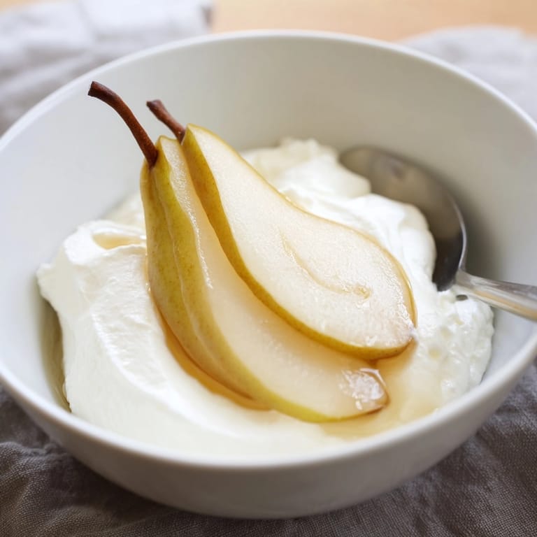 Close-up of easy-to-make Sweet Ricotta with Fresh Fruit, a light Italian dessert creation.