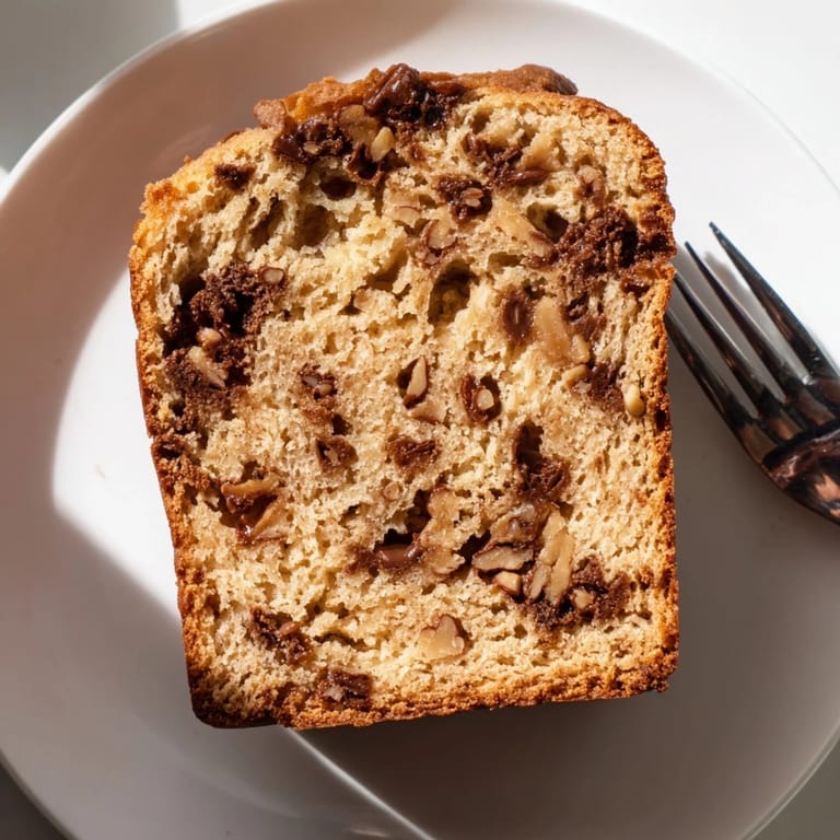 Golden-brown Monster Energy Root Beer Muffin Loaf served warm with a sweet glaze.