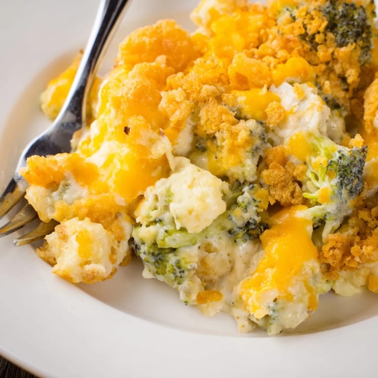 Savor this Cheesy Broccoli Casserole, a comforting dish bursting with flavor and texture.  