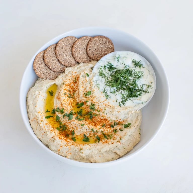 Fresh herbs and spices enhance these Easy Dips, a simple yet elegant appetizer for any occasion.
