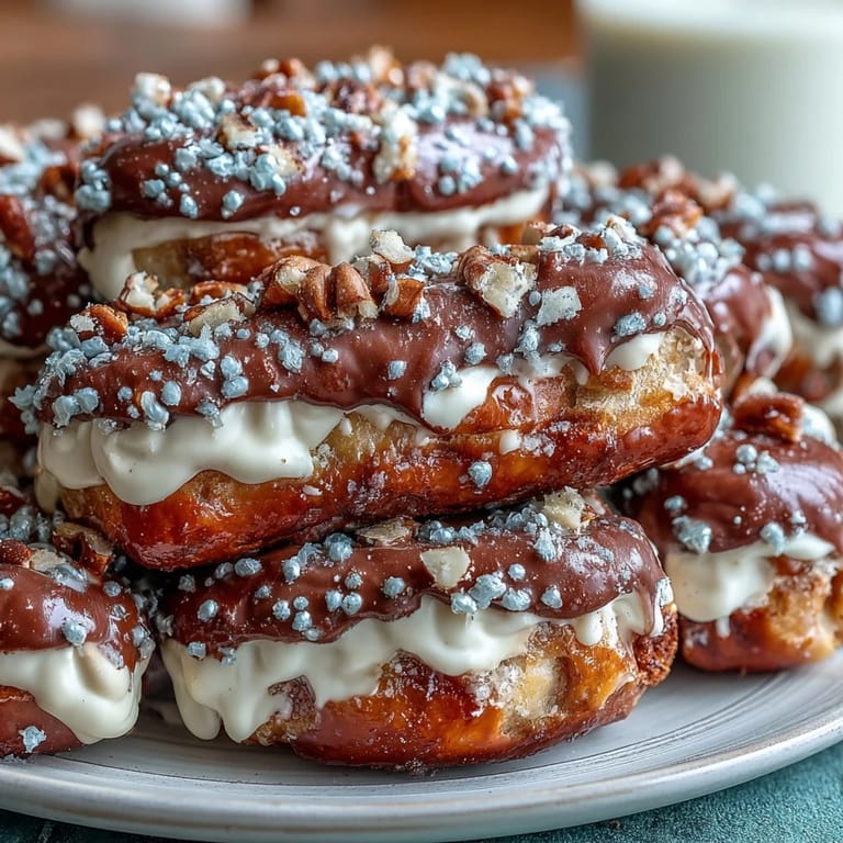 Pisces Zodiac Snack Board with Blue Fruits and Treats: An enchanting spread of blue fruits, yogurt-covered berries, and star-shaped cookies perfect for celestial celebrations or stargazing parties.