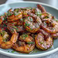A colorful, one-pan dinner of juicy shrimp and tender asparagus, brightened with fresh lemon and garlic, ready in just 22 minutes.